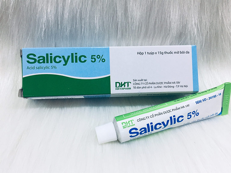 Thuốc bôi Acid Salicylic chữa bệnh á sừng 