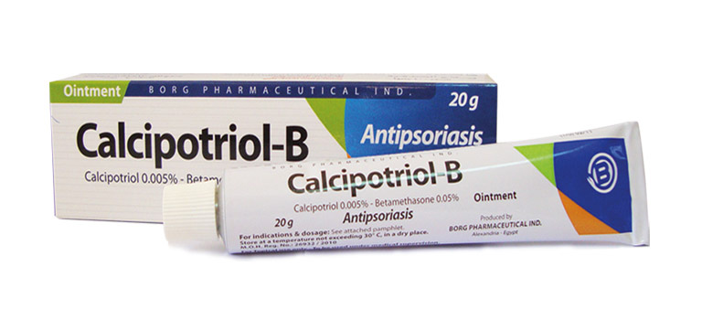 Điều trị bệnh á sừng với thuốc Corticoid Calcipotriol-B