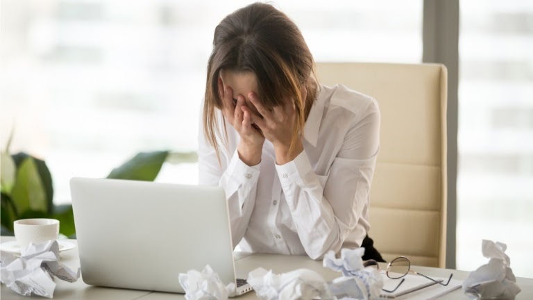 Căng thẳng, stress quá độ cũng có thể mắc bệnh lý này