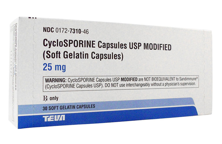 Cyclosporine là thuốc nhóm ức chế hệ thống miễn dịch mạnh