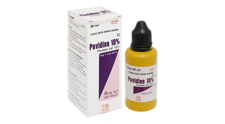 Dung dịch sát khuẩn trị viêm da Povidon Iod 10%