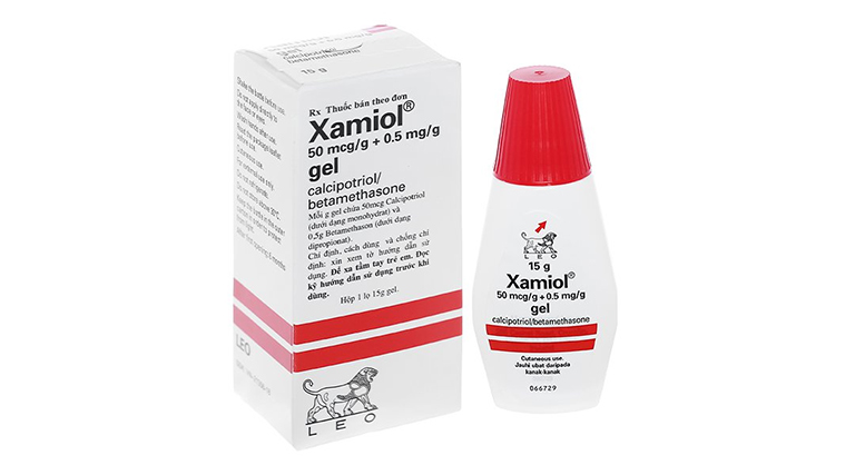 Bị vảy nến nên bôi thuốc gì? Xamiol gel