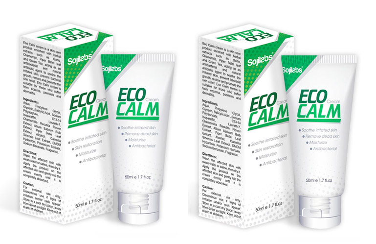 Kem bôi Eco Calm là sản phẩm hỗ trợ điều trị vảy nến hiệu quả