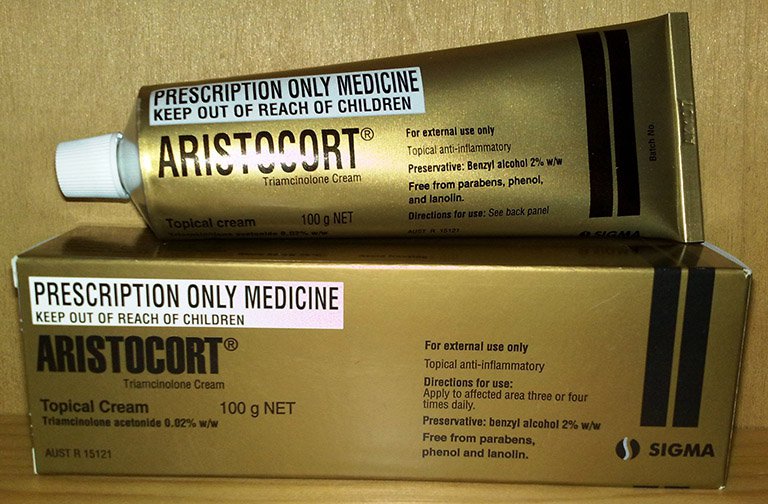 Thuốc bôi da Aristocort triamcinolone cream