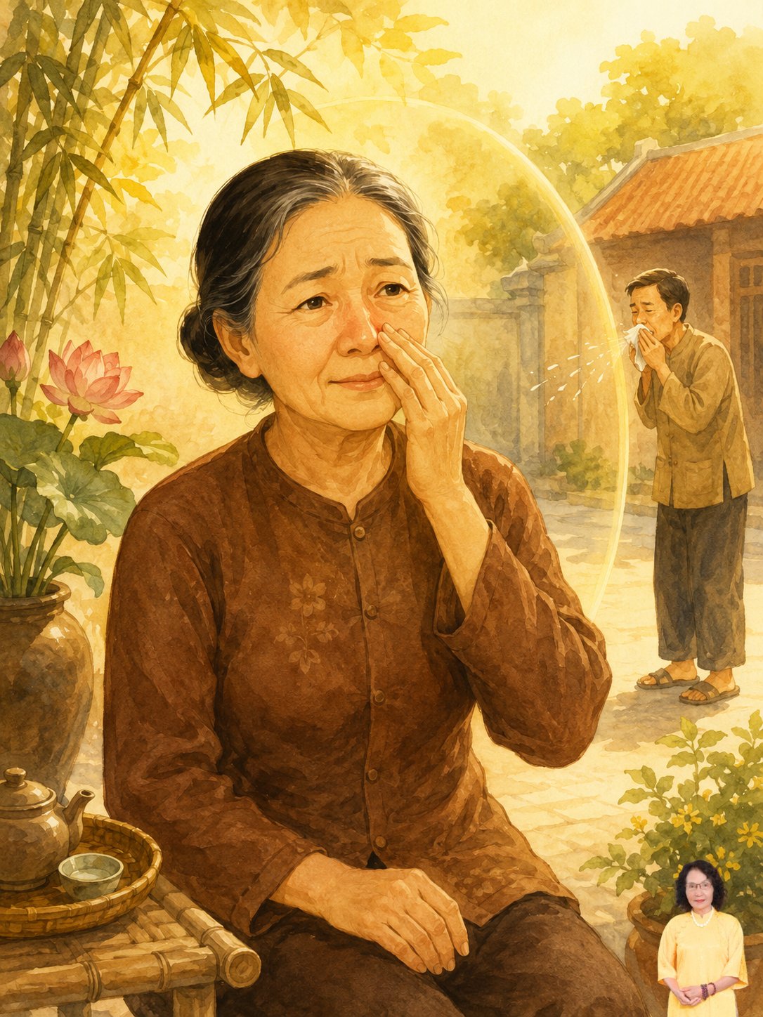 viêm xoang có lây hay không