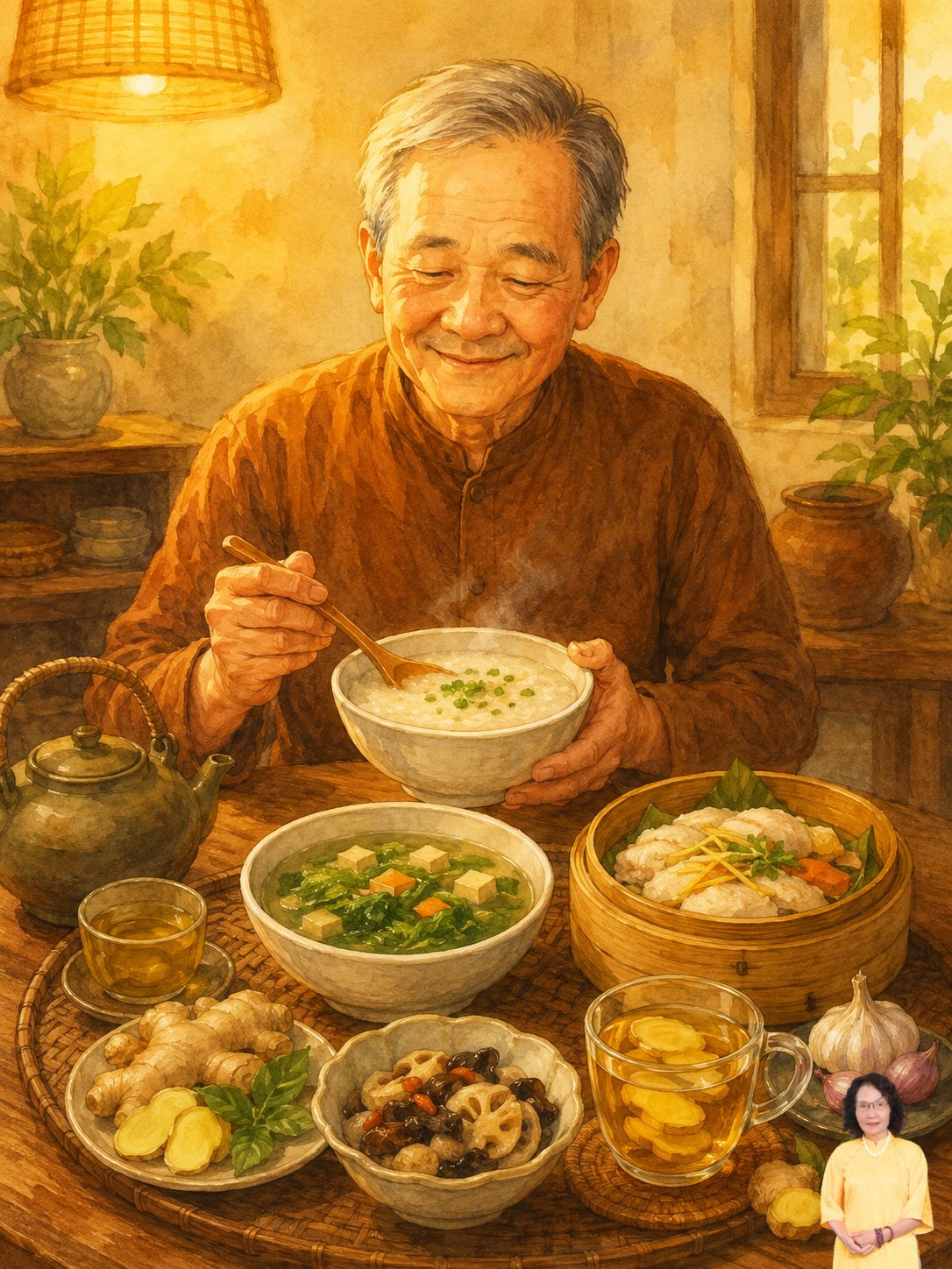 món ăn cho người bị viêm xoang