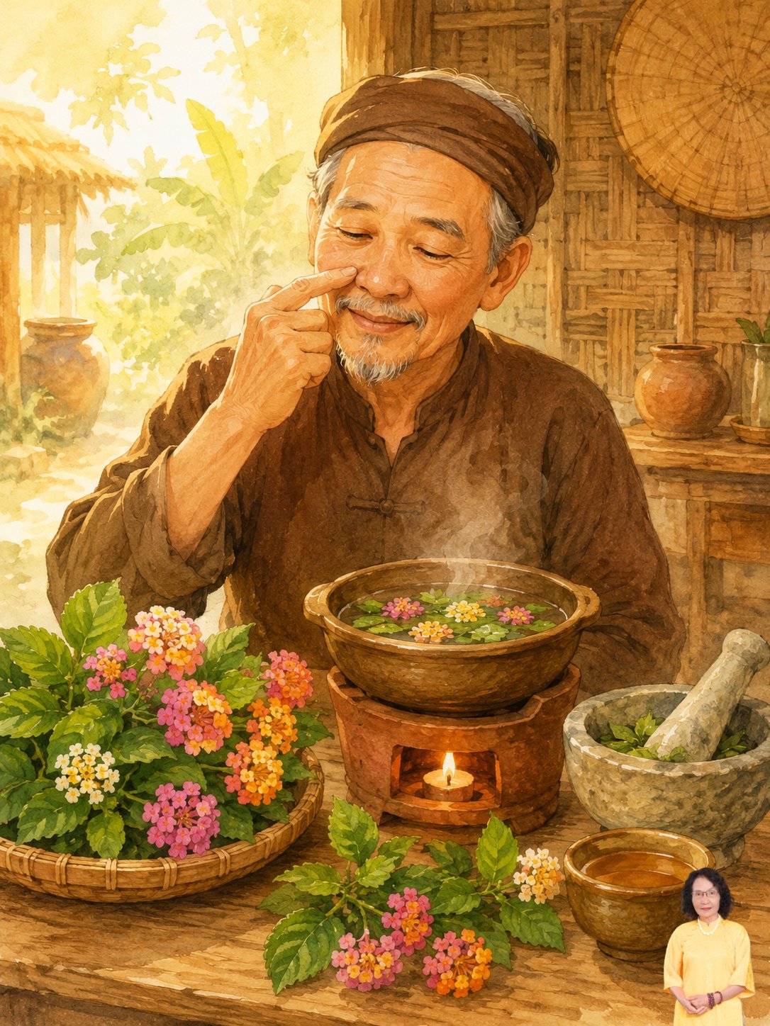chữa viêm xoang bằng cây hoa ngũ sắc chữa viêm xoang bằng cây hoa ngũ sắc