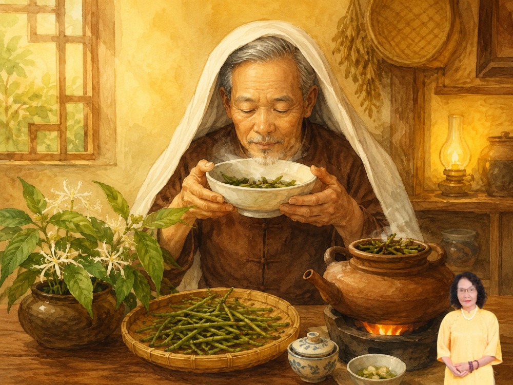 chữa viêm xoang bằng cây giao