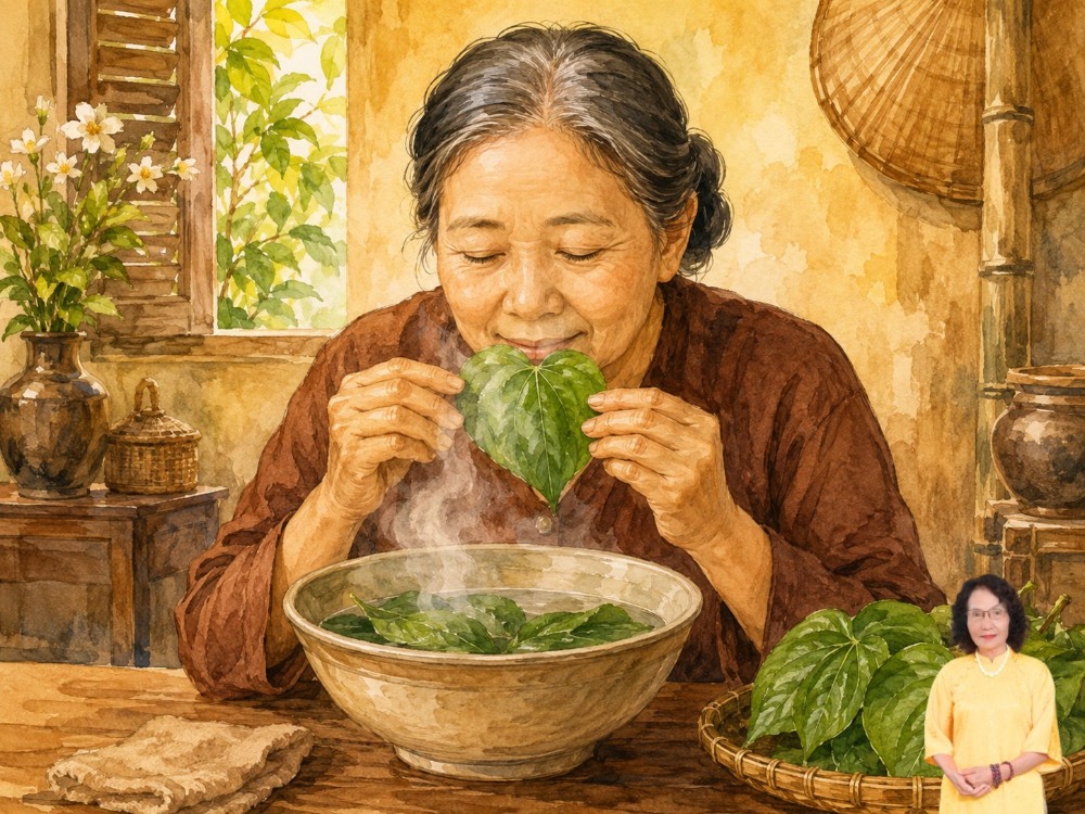 chữa viêm xoang bằng lá trầu không