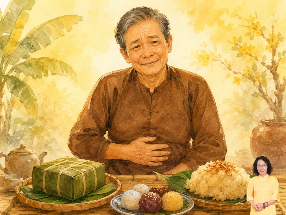 Đau dạ dày có ăn được đồ nếp không