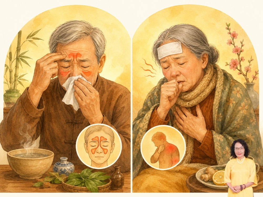 phân biệt viêm xoang và cảm cúm phân biệt viêm xoang và cảm cúm