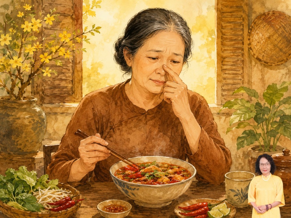 viêm xoang có ăn cay được không