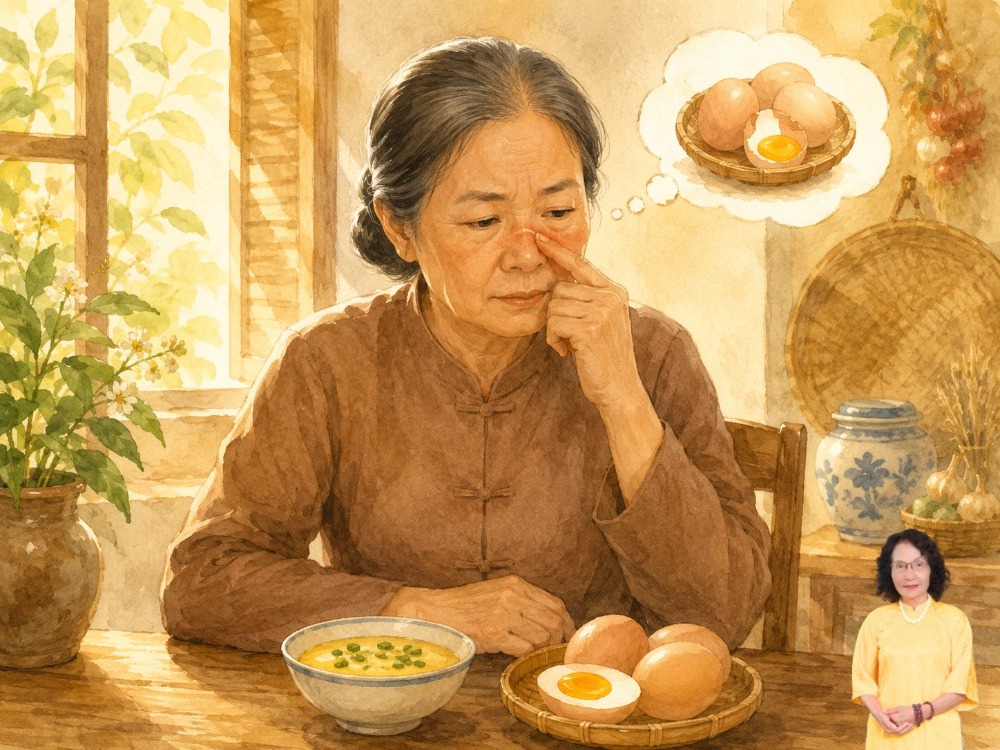 viêm xoang có ăn được trứng